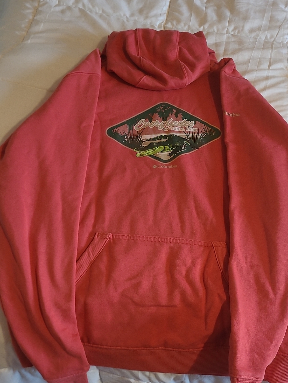 Columbia Men’s Coral Crewneck Hoodie with Everglades Graphic